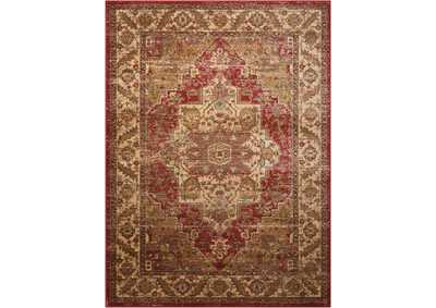 Image for Nourison Delano DEL05 Red 5'x7' Area Rug