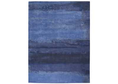 Image for Calvin Klein Home Luster Wash SW18 Blue 8'x11' Rug