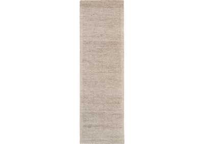 Image for Nourison Weston WES01 Taupe 8' Runner Textured Hallway Rug