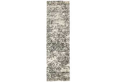 Image for Calvin Klein Home Maya MAY08 Hematite 8' Runner Hallway Rug