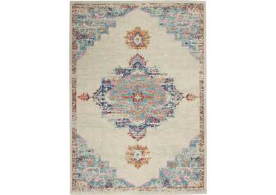 Image for Nourison Passion 5' x 7' Grey, Ivory, Multicolored Bohemian Area Rug
