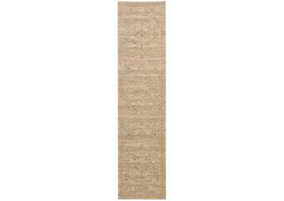 Image for Nourison Silk Elements SKE29 Beige 10' Runner Hallway Rug