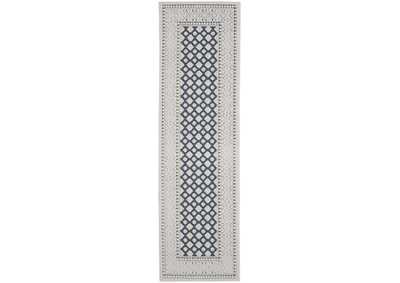 Image for Nourison Key Largo 10' Runner Blue Area Rug