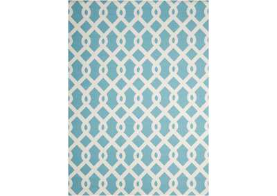Image for Waverly Sun N Shade 2'x4' Blue Area Rug