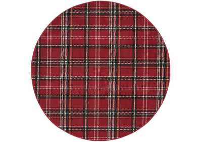 Image for Nourison Grafix GRF03 Red 5' Round Area Rug