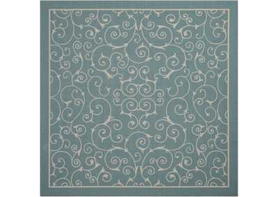 Image for Nourison Home & Garden RS019 Blue 7' Square Rug