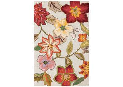 Image for Nourison Fantasy FA18 White Multicolor 3'x5' Area Rug