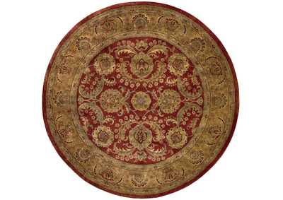 Image for Nourison Jaipur JA17 Red Multicolor 6' Round Area Rug