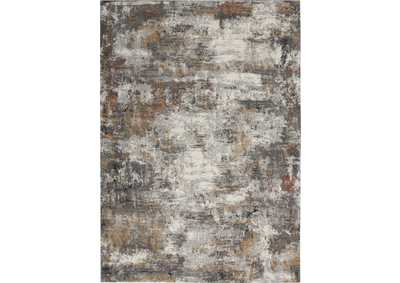Image for Nourison Tangra 4'x6' Grey Multi Area Rug