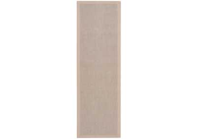 Image for Nourison Sisal Soft SSF07 Beige 8' Runner Hallway Rug