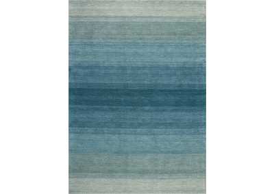 Image for Calvin Klein Linear Glow GLO01 Blue 8'x11' Rug
