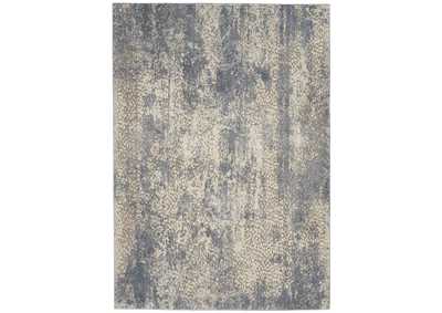 Image for kathy ireland Home Sahara KI391 Charcoal and Ivory 5'x7' Area Rug