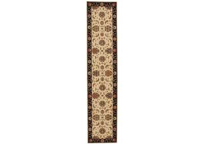 Image for Nourison Living Treasures LI04 Beige Multicolor 12' Runner Hallway Rug