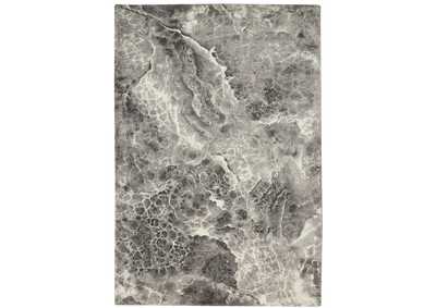 Image for Calvin Klein Gradient 6' x 8' Grey and White Artistic Area Rug