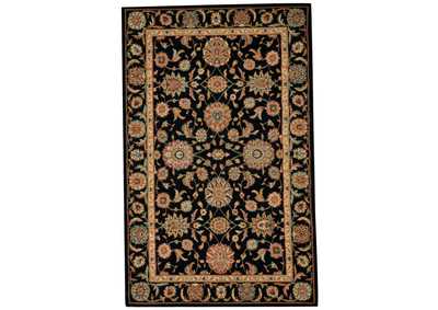 Image for Nourison Living Treasures LI05 Black 4'x6' Area Rug