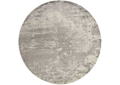 Image for Nourison Twilight TWI06 Grey 8' Round Large Rug