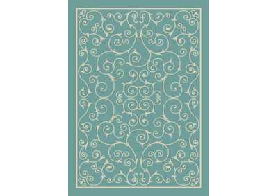 Image for Nourison Home & Garden RS019 Blue 10'x14' Rug
