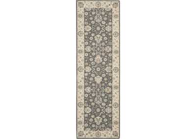 Image for Nourison Living Treasures 8' Runner Grey and Ivory Area Rug