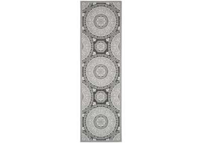 Image for Nourison Key Largo 10' Runner Grey Area Rug