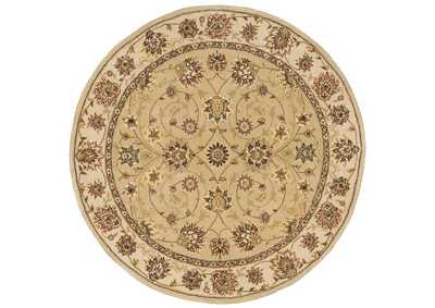 Image for Nourison 2000 2071 Camel 4' Round Area Rug