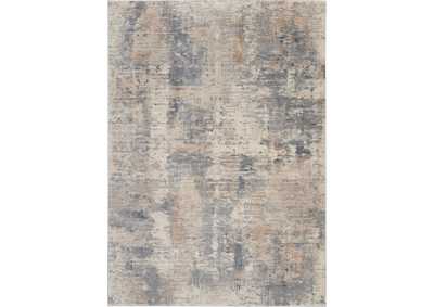 Image for Nourison Rustic Textures RUS05 Beige and Grey 8'x11' Oversized Rug