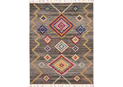 Image for Nourison Nomad NMD05 Grey Multicolor 9'x12' Oversized Rug