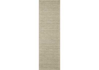 Image for Nourison Marana MNN01 Taupe 8' Runner Wool Hallway Rug