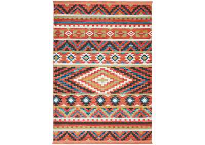 Image for Nourison South Western NAV04 Orange Multicolor 4'x6' Area Rug