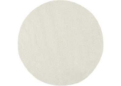 Image for Nourison Malibu Shag MSG01 White 7' Round Rug
