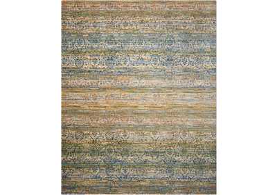 Image for Nourison Rhapsody RH003 Beige and Blue 10'x14' Rug