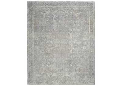 Image for Nourison Starry Nights 9' x 12' Grey and Ivory Vintage Area Rug