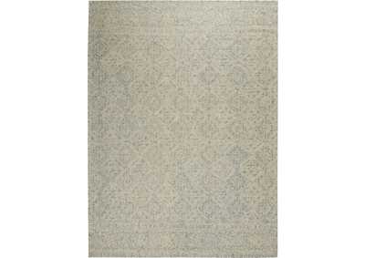 Image for Nourison Azura AZM01 Light Blue and White 8'x11' Oversized Handcrafted Rug