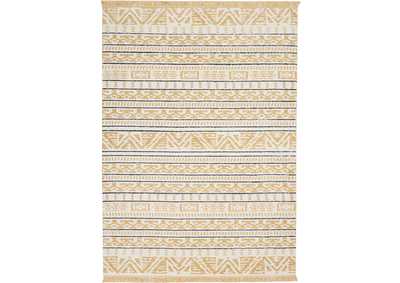 Image for Nourison Kamala DS503 Gold 4'x6' Area Rug