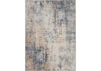 Image for Nourison Rustic Textures RUS01 Grey and Beige 5'x7' Rustic Area Rug