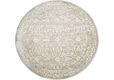 Image for Nourison Euphoria EUP05 Grey 5' Round Area Rug