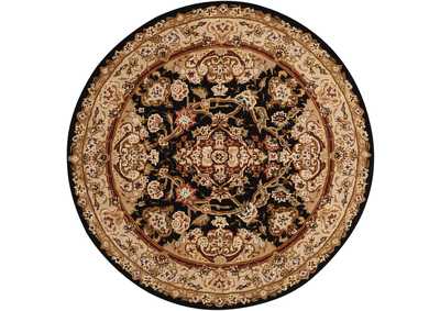 Image for Nourison 2000 2028 Black 4' Round Area Rug