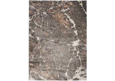 Image for kathy ireland Home Heritage KI351 Grey 5'x7' Area Rug
