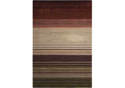 Image for Nourison Contour CON15 Green 4'x6' Area Rug