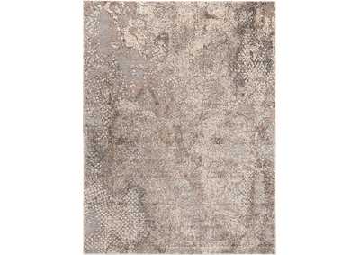 Image for kathy ireland Home Heritage KI352 Grey 8'x11' Oversized Rug