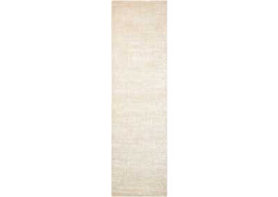 Image for Nourison Starlight STA02 White 8' Runner Hallway Rug
