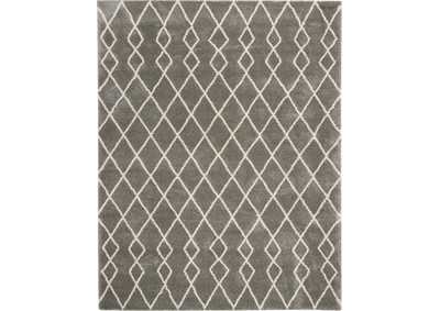 Image for Nourison Martil MAT01 Grey 8'x10' Large Plush Rug