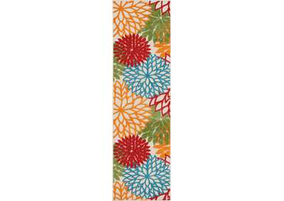 Image for Nourison Aloha ALH05 Green Indoor-outdoor Area Rug