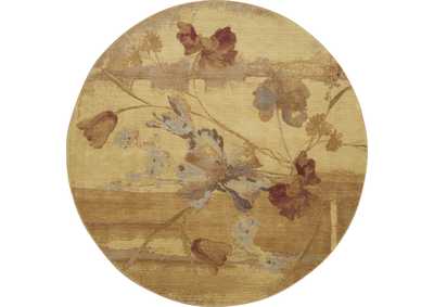 Image for Nourison Somerset ST18 Beige 8' Round Rug