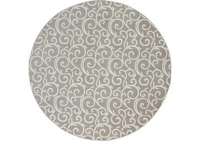 Image for Nourison Grafix GRF19 Grey 8' Round Large Rug