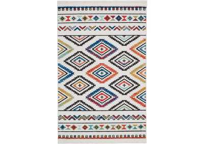 Image for Nourison South Western NAV06 White Multicolor 4'x6' Area Rug