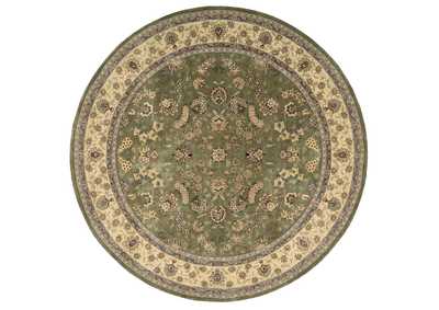 Image for Nourison 2000 2003 Olive 8' Round Area Rug