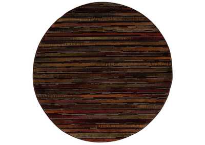 Image for Nourison Paramount PAR15 Multicolor 5' Round Area Rug