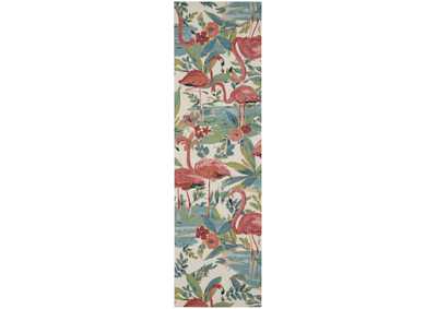 Image for Nourison Wav01/Sun & Shade 8' Runner Area Rug