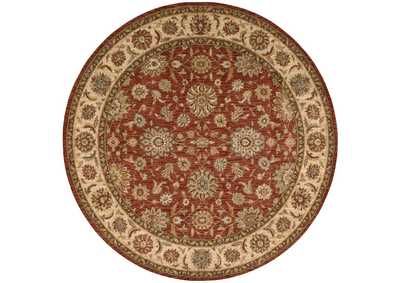 Image for Nourison Living Treasures LI05 Brown 6' Round Area Rug