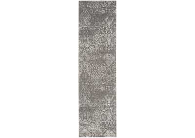 Image for Nourison Damask 8' Runner Area Rug